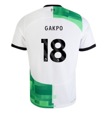 Liverpool Cody Gakpo #18 Bortatröja 2023-24 Kortärmad